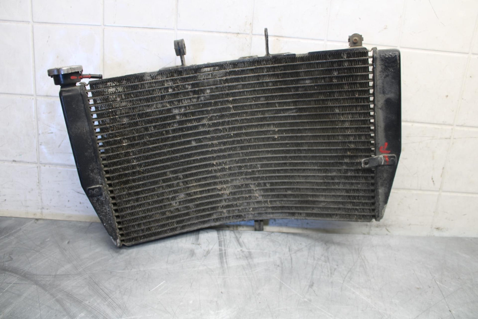 2003 Honda CBR600RR  RADIATOR MOTOR COOLER COOLING RADIATER 19010-MEE-D01 BB511