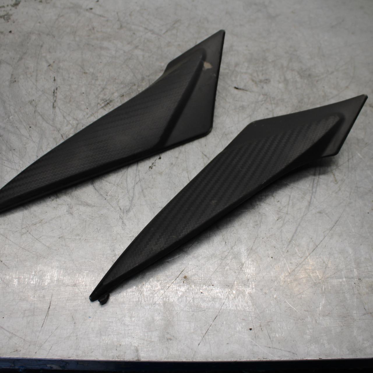 11-21 SUZUKI GSXR750 600 RIGHT LEFT GAS FUEL TANK PANELS COVERS TRIM  BB417B
