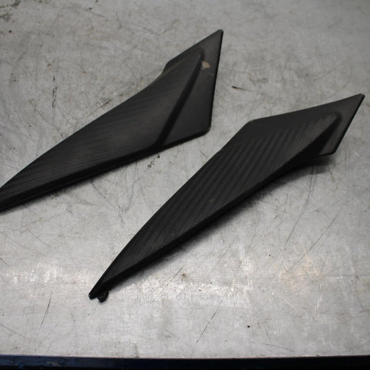 11-21 SUZUKI GSXR750 600 RIGHT LEFT GAS FUEL TANK PANELS COVERS TRIM  BB417B