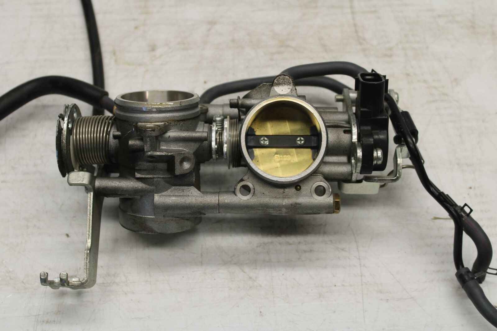 06 YAMAHA ROAD STAR XV1700PC WARRIOR WITH FLAMES THROTTLE BODY BODIES BB262