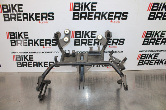 08-18 KAWASAKI KLR650 UPPER FAIRING MIRROR GAUGES STAY BRACKET BB183