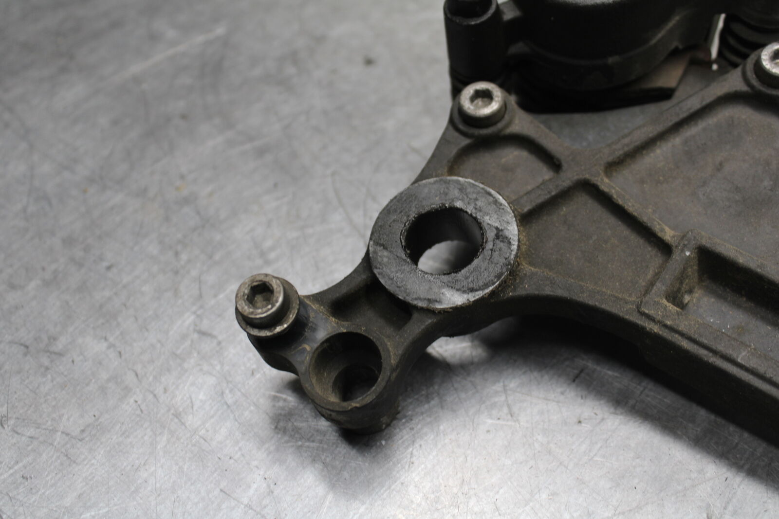 14-15 KAWASAKI NINJA 650 EX650F ABS REAR BRAKE CALIPER W MOUNT BRACKET BB741