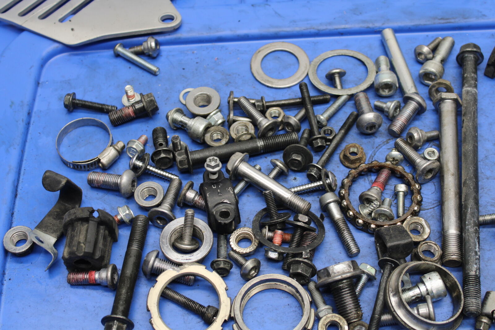 13-17 KAWASAKI NINJA ZX6R ZX636E MOUNTING BOLTS HARDWARE MOTOR SCREWS BB735