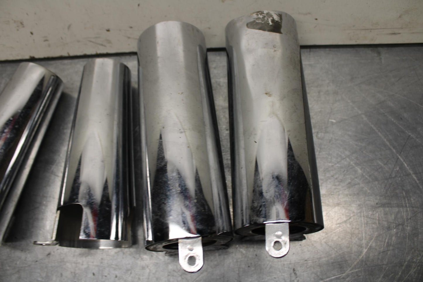 1996 Kawasaki Vulcan 800 VN800B Classic FRONT FORK  COVERS  GUARDS BB93