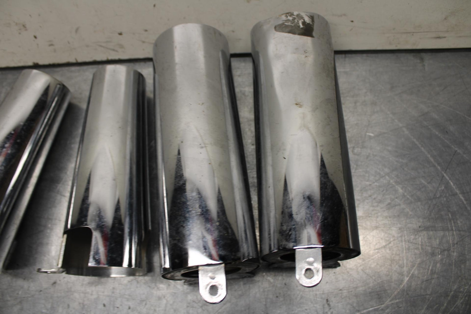 1996 Kawasaki Vulcan 800 VN800B Classic FRONT FORK  COVERS  GUARDS BB93