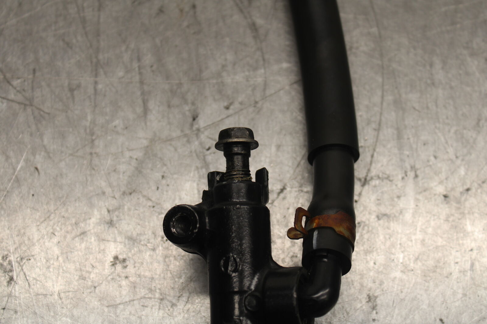 08-12 KAWASAKI NINJA 250R EX250J REAR BRAKE MASTER CYLINDER W RESERVOIR BB111 