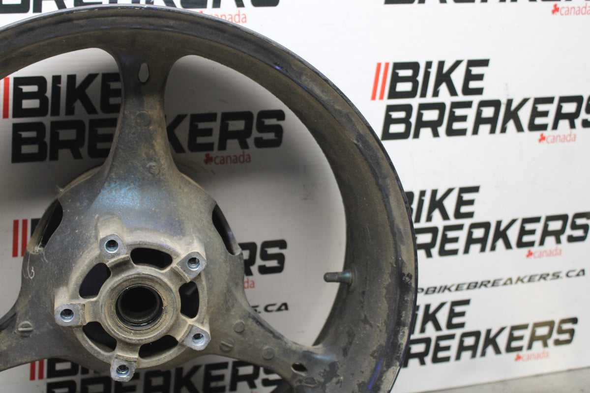 06-07 SUZUKI GSXR600 REAR WHEEL BACK RIM & ROTOR BB836