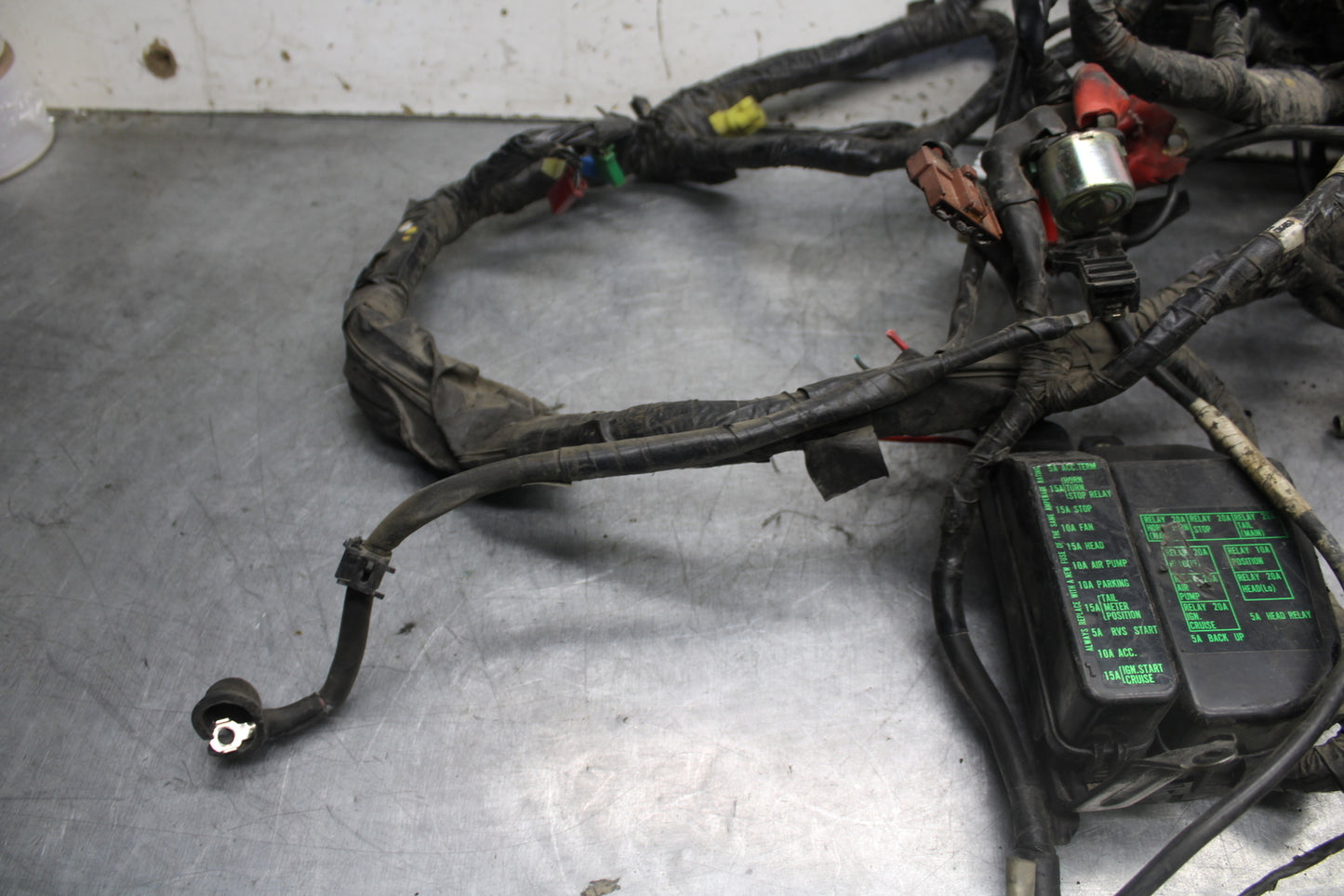 93-00 HONDA GOLDWING 1500 GL1500SE MAIN ENGINE WIRING HARNESS WIRE LOOM  BB700