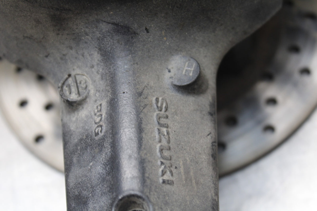 00 SUZUKI GSXR750 REAR WHEEL BACK RIM & ROTOR BB820