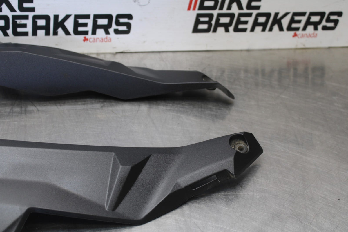 17-20 BMW S1000R LEFT RIGHT MID UPPER SIDE FAIRING COWL PLASTIC SET BB909