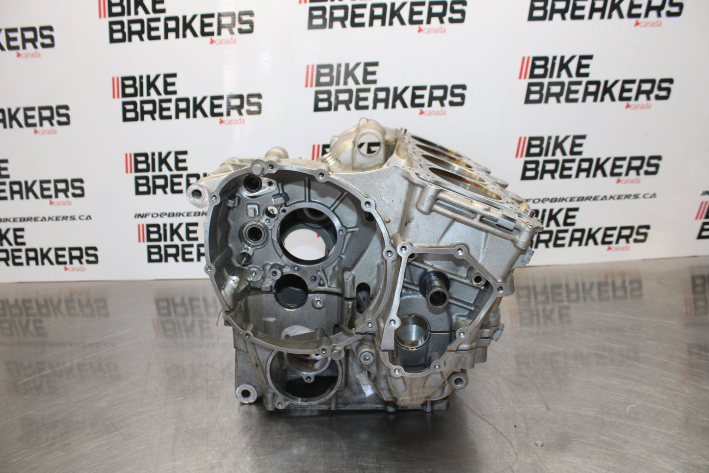 10-11 BMW S1000RR ENGINE MOTOR CRANKCASE CRANK CASES BLOCK BB168