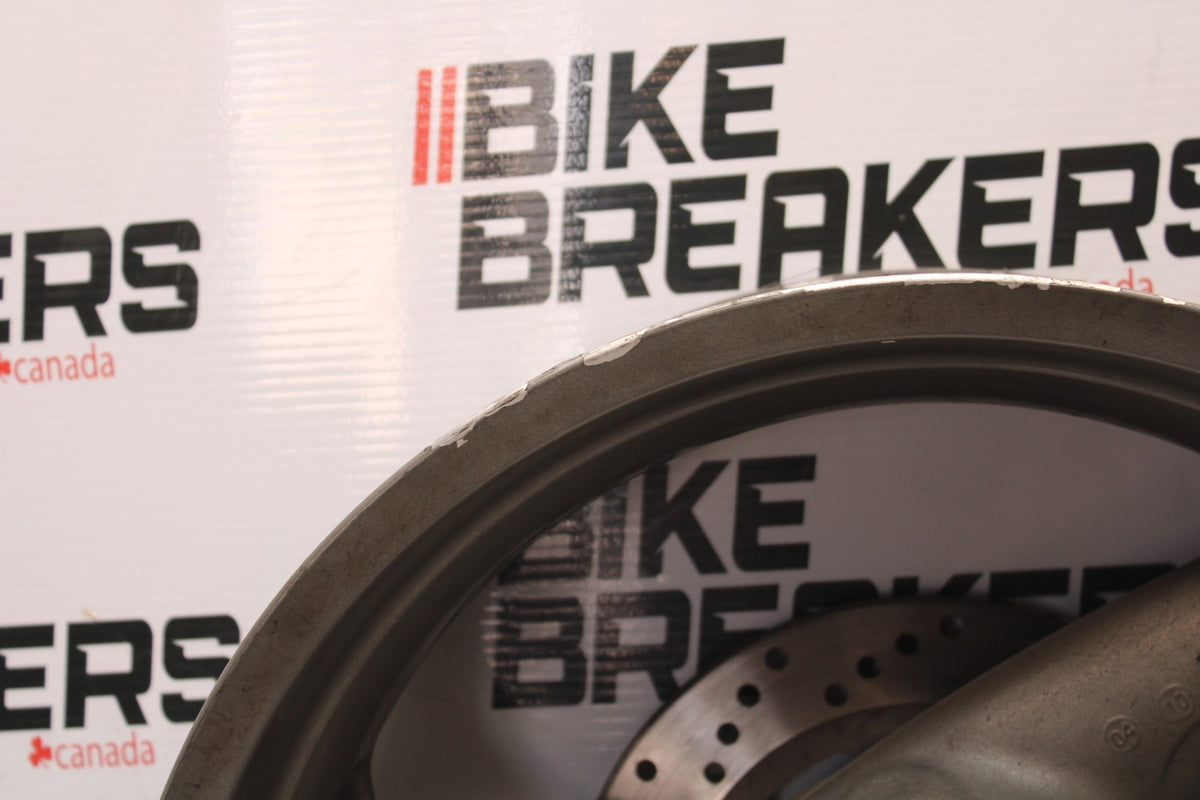 05 DUCATI SUPERSPORT 800 REAR WHEEL BACK RIM & ROTOR BB913