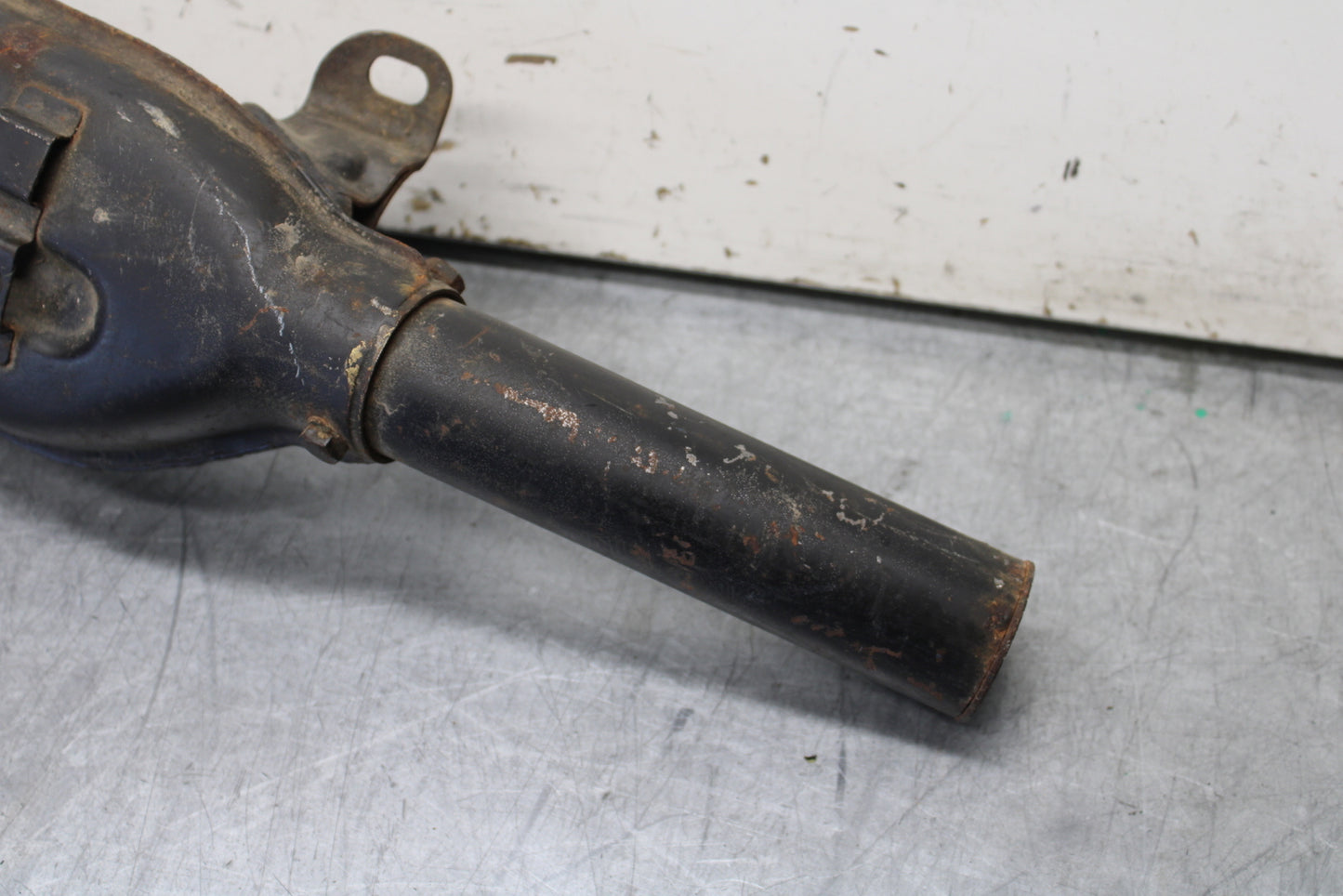 71-75 KAWASAKI F7 EXHAUST PIPE MUFFLER SLIP ON CAN SILENCER BB00