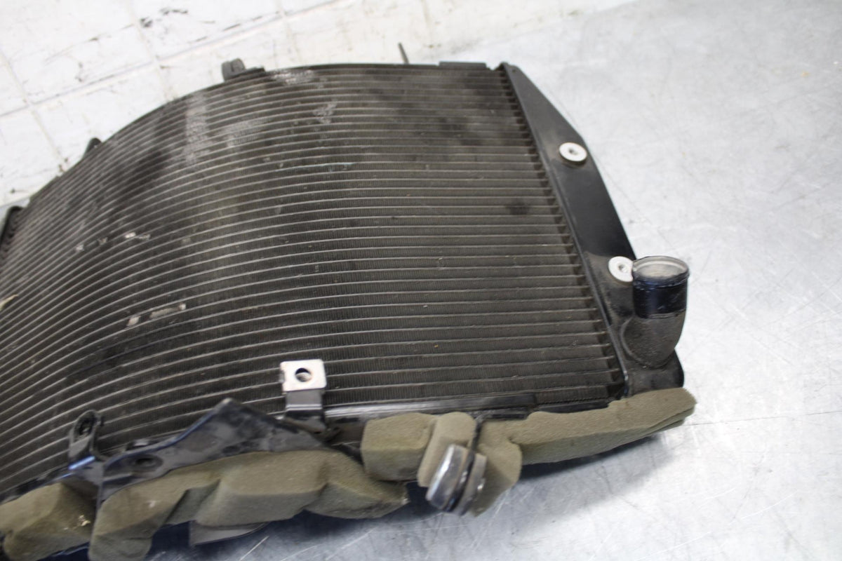2008 Yamaha YZF R6 ENGINE RADIATOR MOTOR COOLER COOLING RADIATER BB521