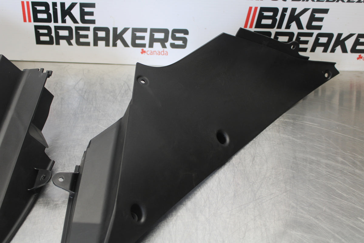 23-24 KAWASAKI NINJA ZX14R NEW!! RIGHT LEFT INNER FAIRINGS PANELS TRIMS BB169