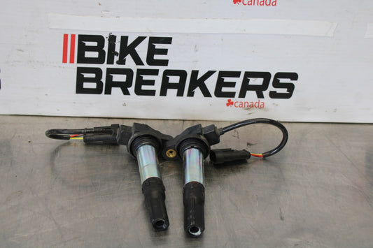 20-23 APRILIA RS660 IGNITION COILS COIL SPARK PLUG CAPS BB889