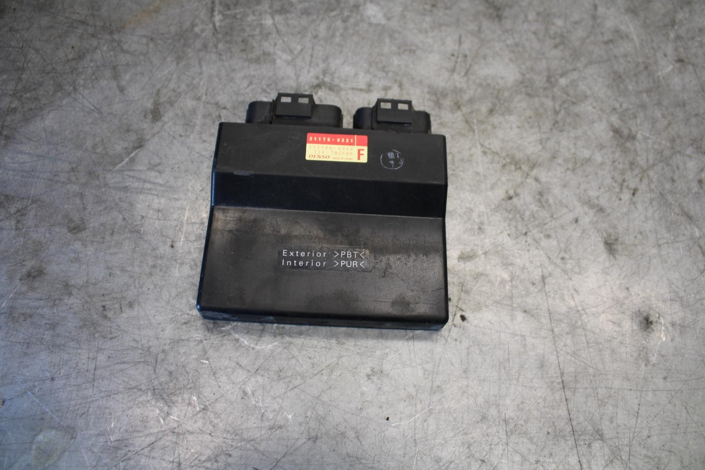 09-12 KAWASAKI NINJA ZX6R ECU COMPUTER CONTROLLER UNIT BLACK BOX ECM CDI  BB544