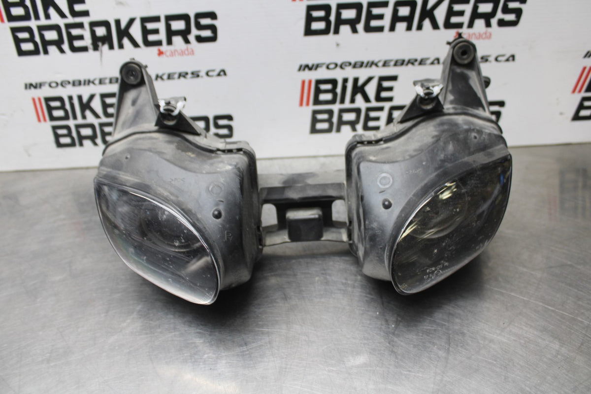 07-08 KAWASAKI NINJA ZX6R FRONT HEADLIGHT HEAD LIGHT LAMP 23007-0071 BB855