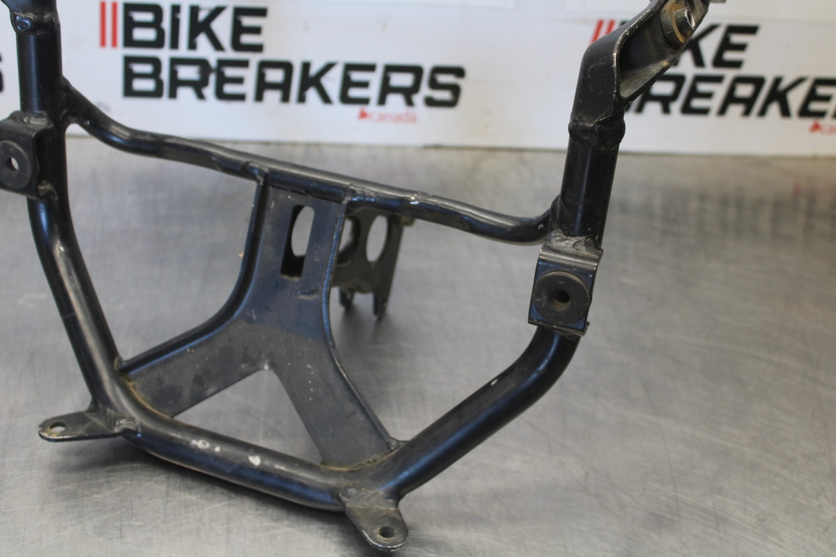 01-02 SUZUKI GSXR750 UPPER FAIRING MIRROR GAUGES STAY BRACKET BB621