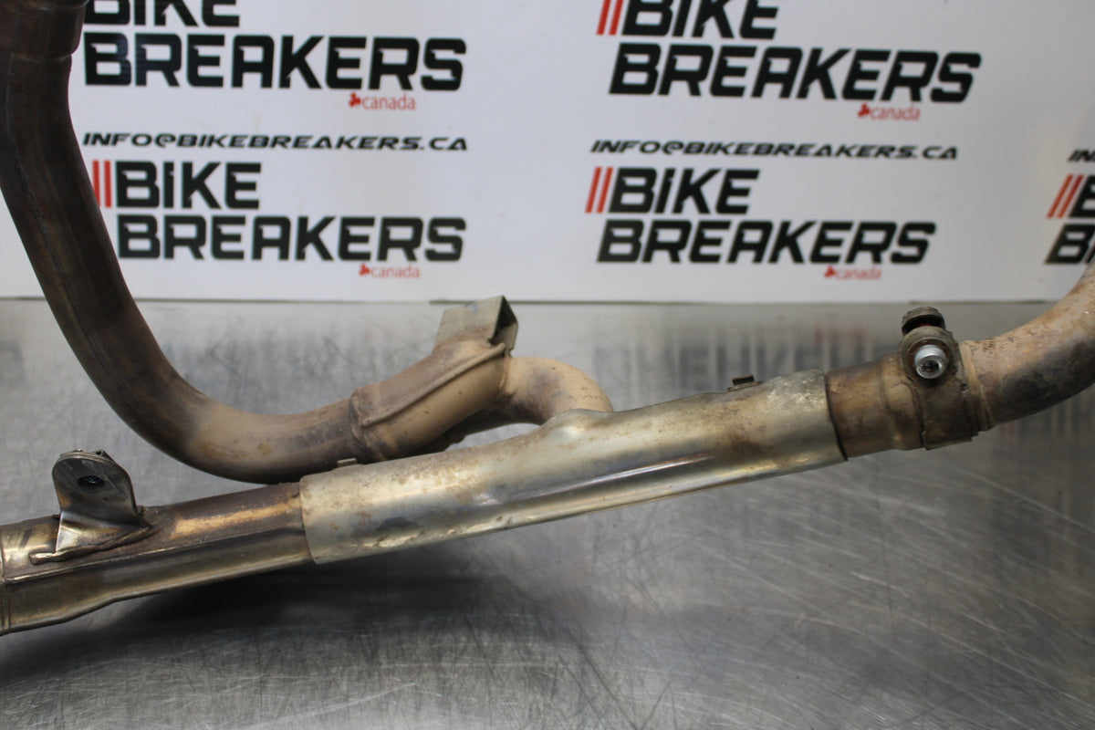 03 SUZUKI SV650S FULL EXHAUST SYSTEM HEADERS PIPE MUFFLER BB167