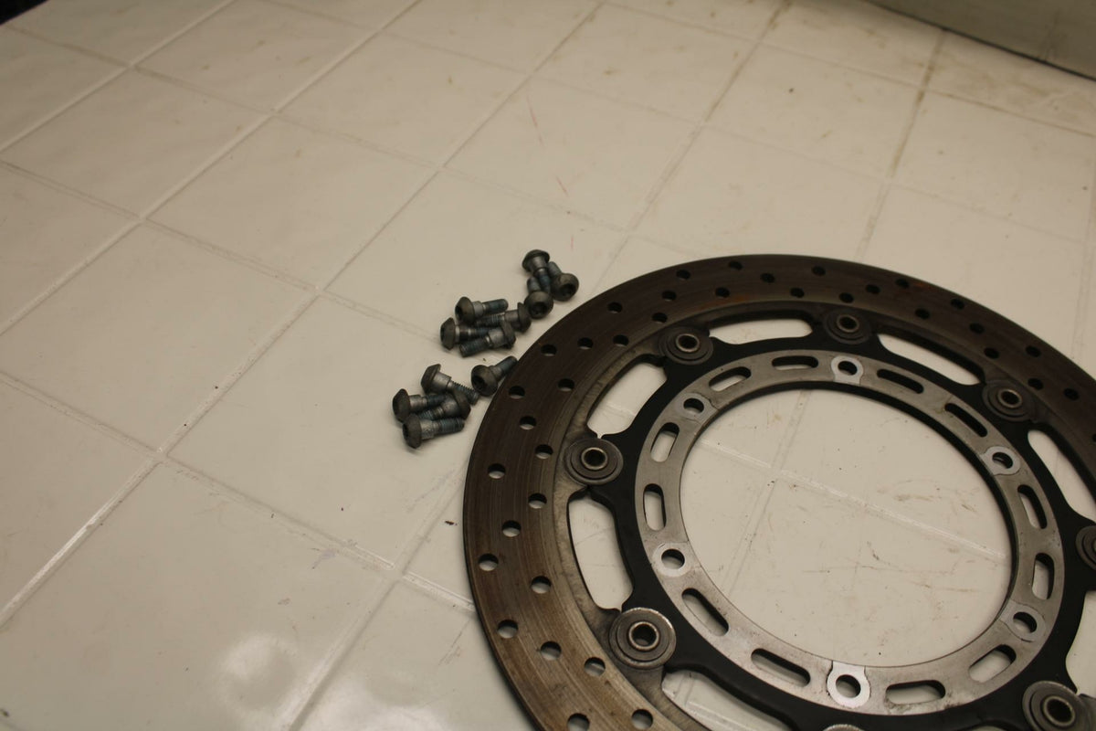 01-05 YAMAHA FZS1000 FRONT LEFT RIGHT BRAKE ROTORS DISCS BB 04