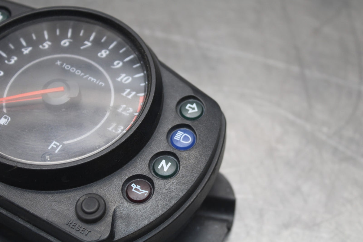 08 KAWASAKI NINJA 650 EX650 SPEEDO GAUGES DISPLAY CLUSTER SPEEDOMETER BB797