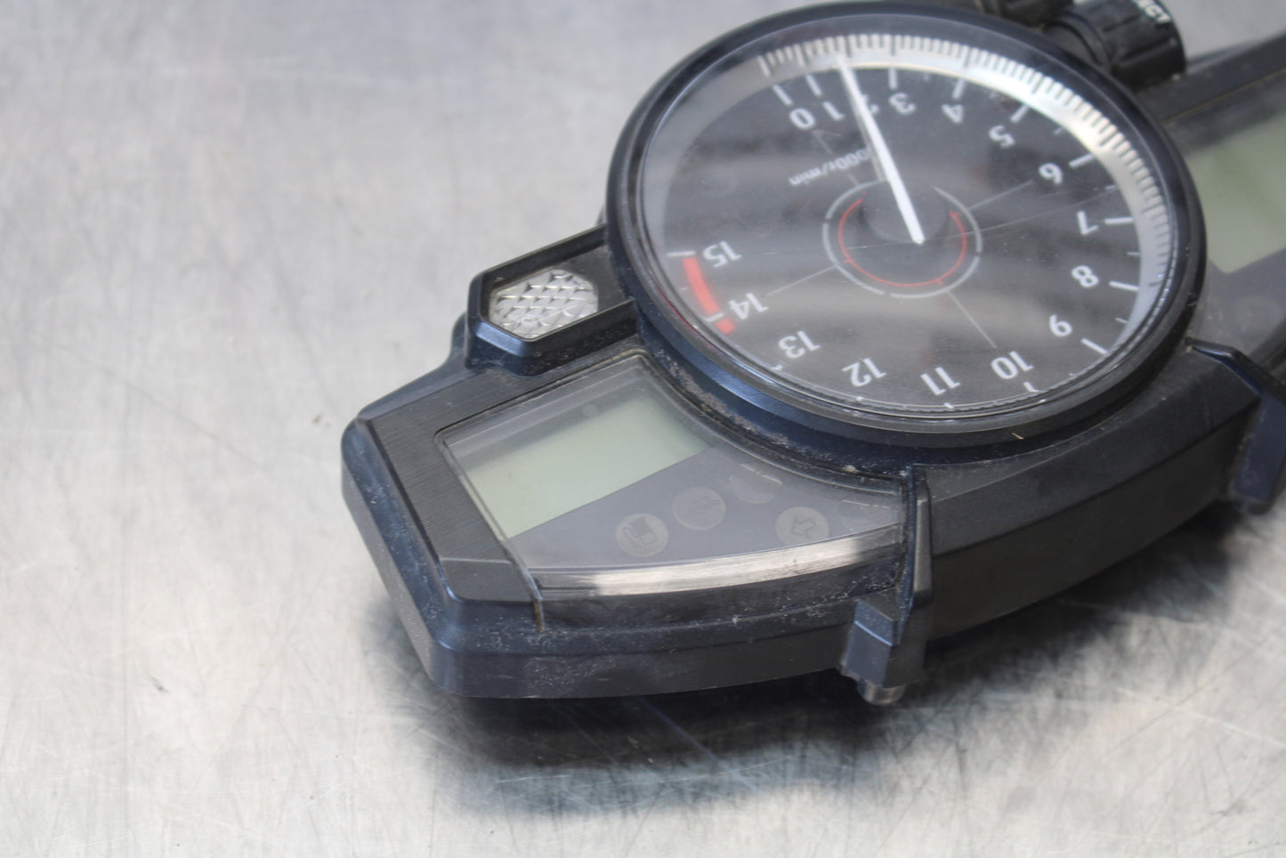 07-08 YAMAHA YZF R1 SPEEDO TACH GAUGES CLUSTER SPEEDOMETER TACHOMETER BB160