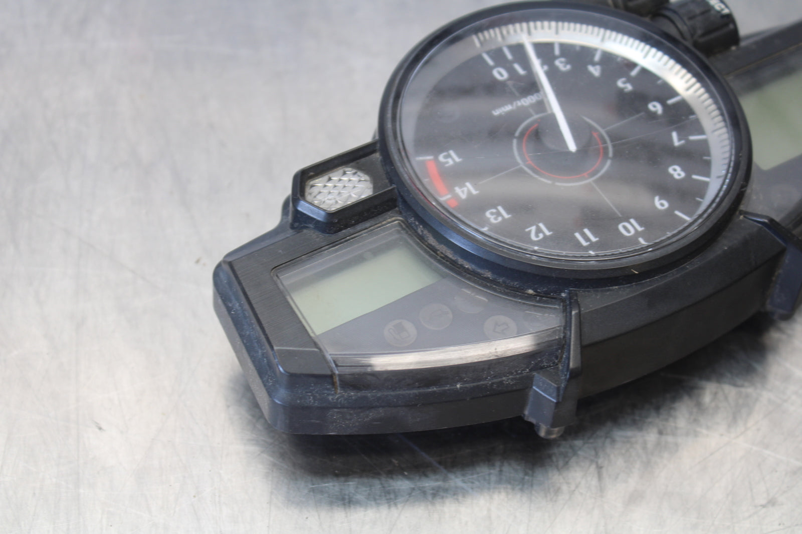 07-08 YAMAHA YZF R1 SPEEDO TACH GAUGES CLUSTER SPEEDOMETER TACHOMETER BB160