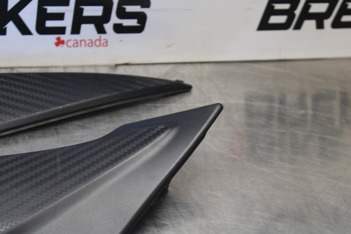 18 SUZUKI GSXR750 RIGHT LEFT GAS FUEL TANK PANELS COVERS TRIM SET COWLS  BB891