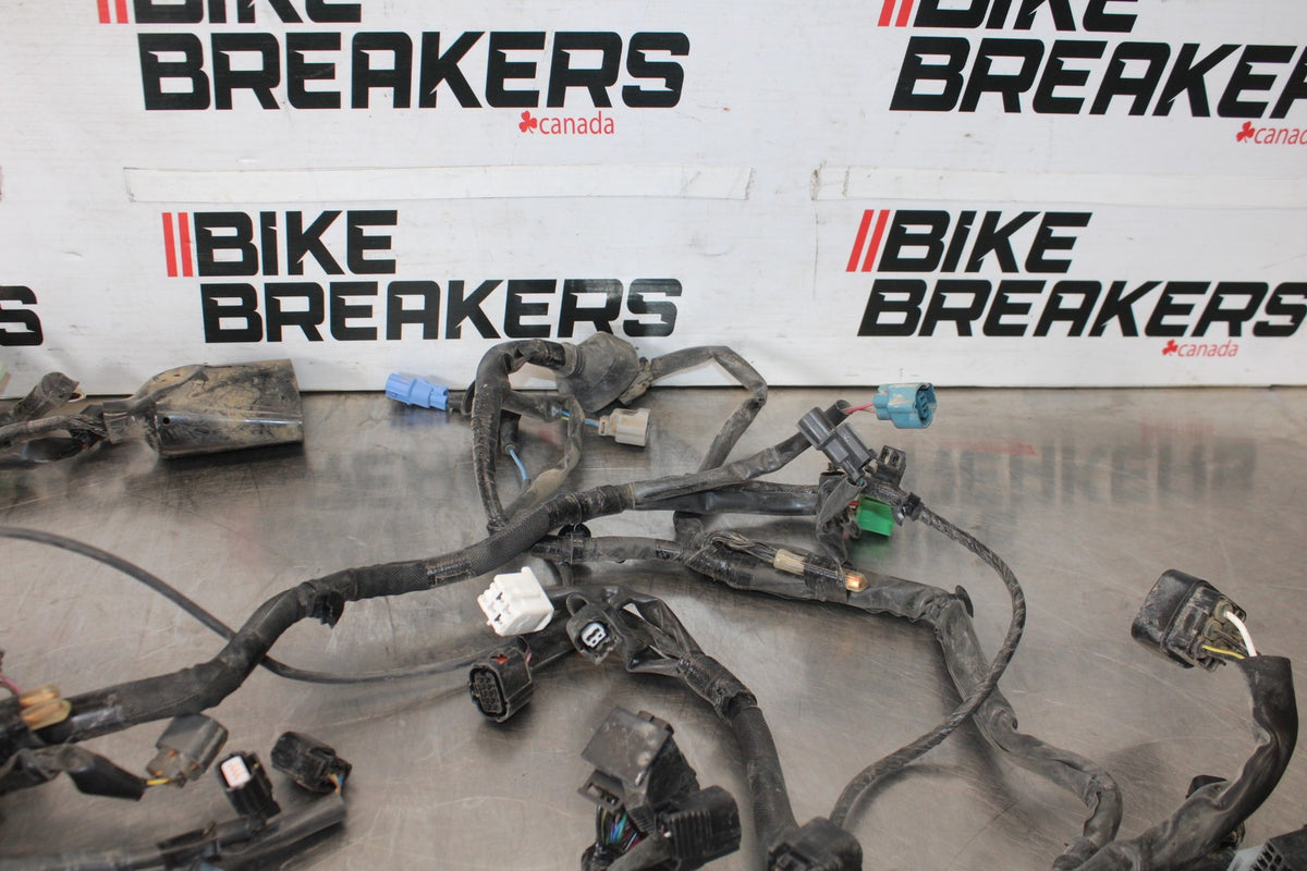 24-25 KAWASAKI NINJA 500 EX500J ABS MAIN ENGINE WIRING HARNESS MOTOR LOOM BB934