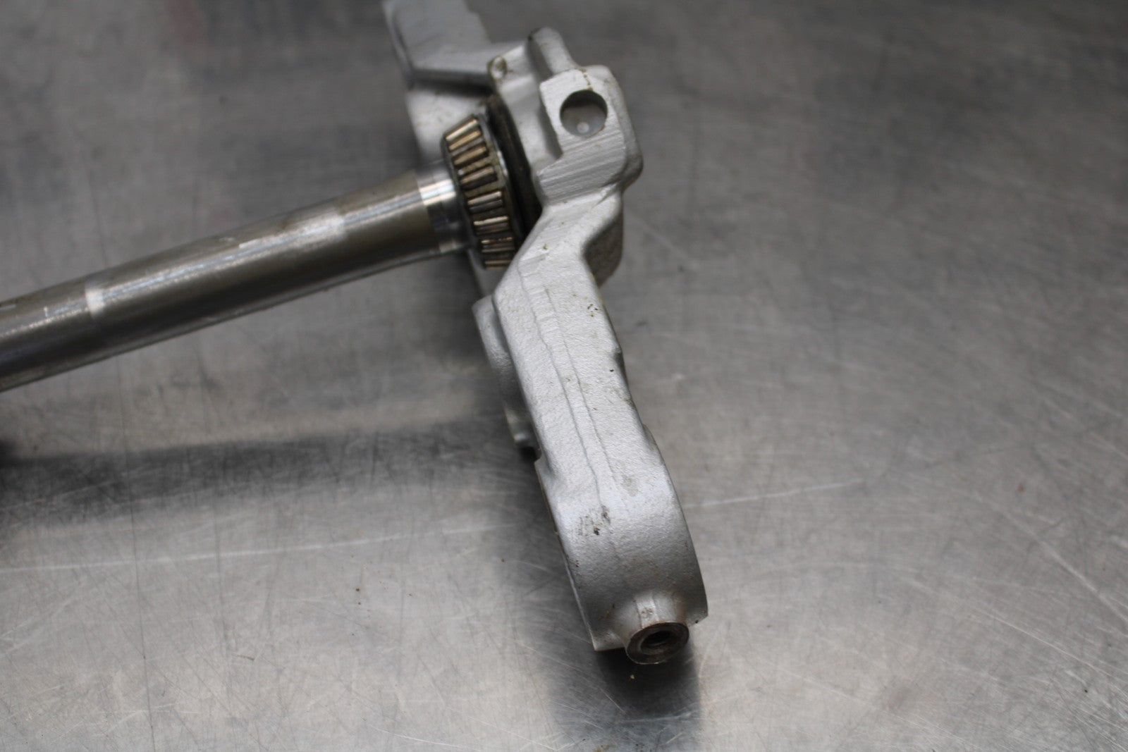 08 KAWASAKI VULCAN 900 FRONT FORKS CLAMP LOWER TRIPLE TREE STEM BB184