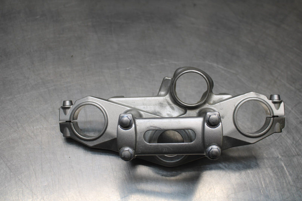 06 KAWASAKI NINJA 650 EX650 FORKS UPPER TRIPLE TREE CLAMP BB823