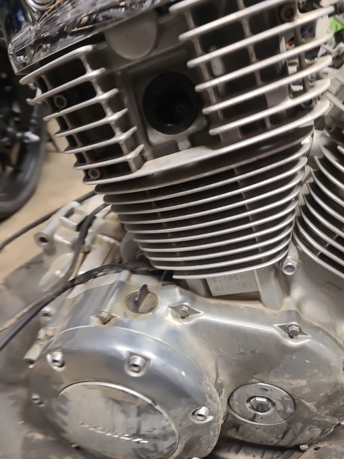 2007 Honda Shadow Spirit 1100 VT1100C ENGINE MOTOR BB561