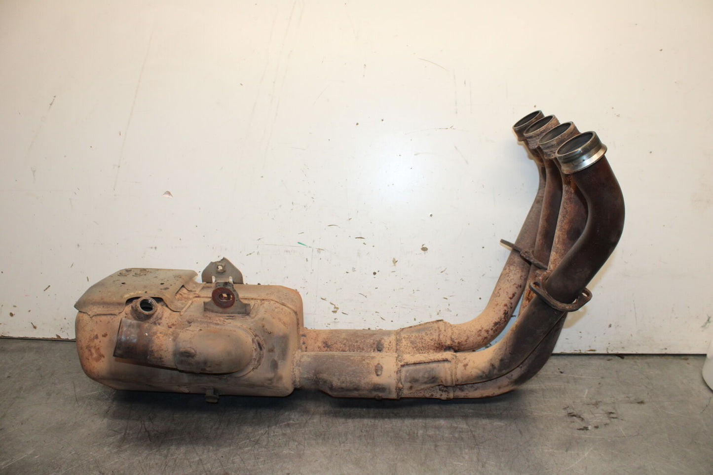 06 YAMAHA YZF R6 EXHAUST HEADER PIPES MANIFOLD BB716