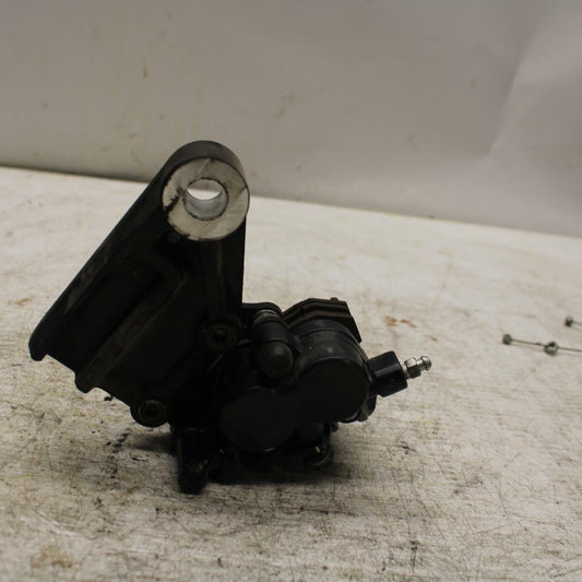 12-13 KAWASAKI EX300 NINJA REAR BACK BRAKE CALIPER W MOUNT BRACKET BB373