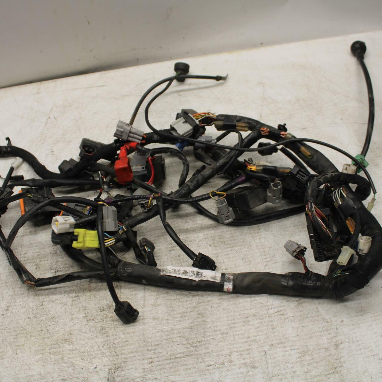 15-16 SUZUKI GSXS750 MAIN ENGINE WIRING HARNESS MOTOR WIRE LOOM BB374