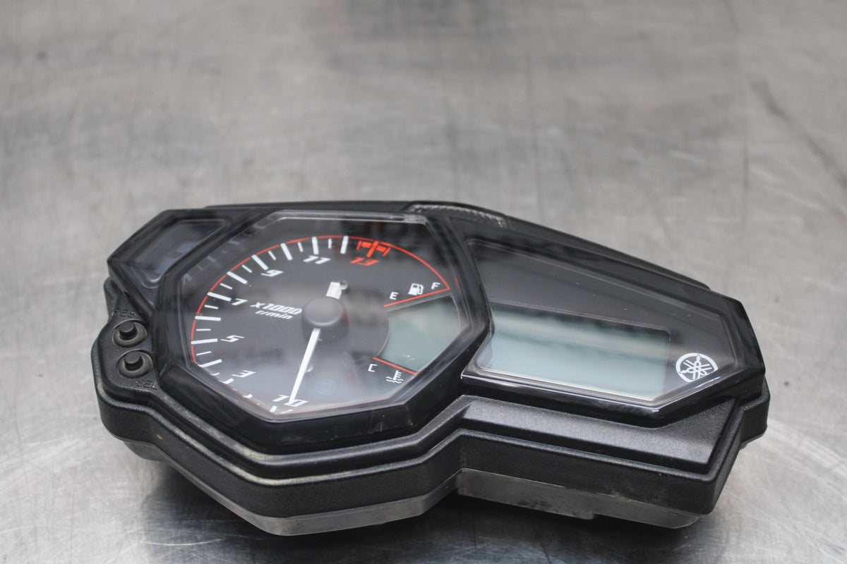 17-18 YAMAHA YZF R3 ONLY 3493KM! SPEEDO GAUGES DISPLAY CLUSTER SPEEDOMETER BB788