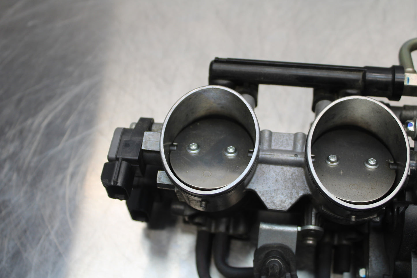 13-17 KAWASAKI NINJA ZX6R ZX636 ABS MAIN FUEL INJECTORS / THROTTLE BODIES BB143