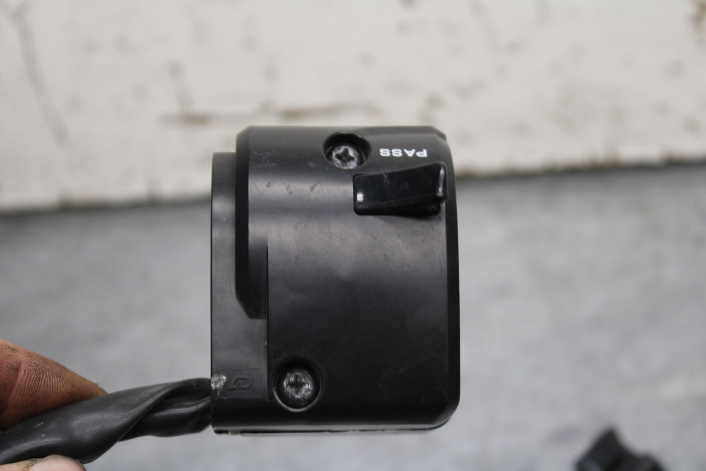 14-15 KAWASAKI NINJA 650 EX650F ABS LEFT CLIP ON HORN SIGNALS SWITCH  BB741