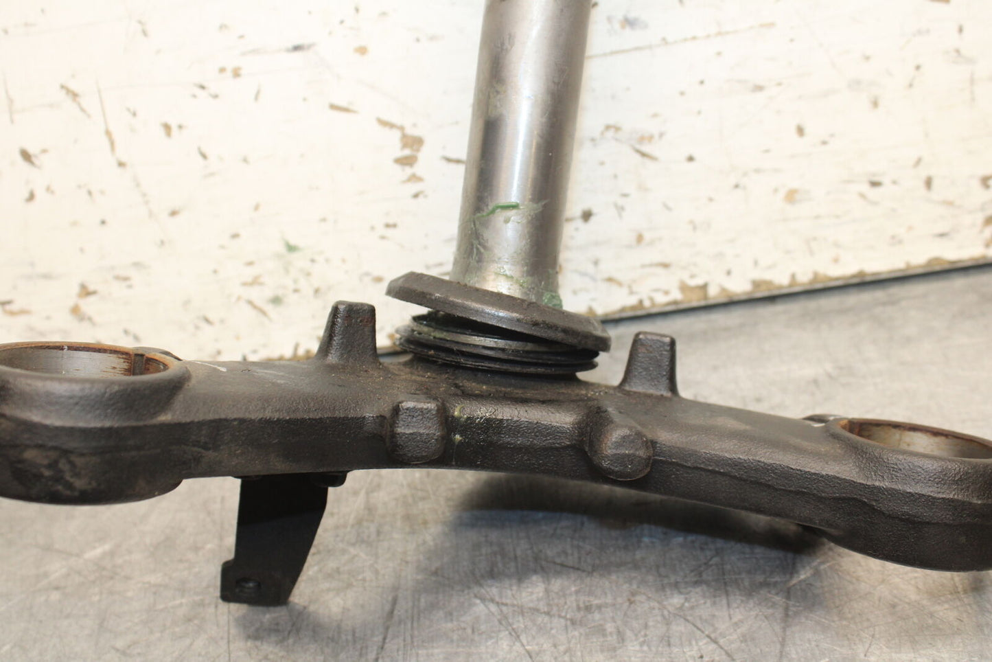 08-12 KAWASAKI NINJA 250R EX250J FRONT FORKS CLAMP LOWER TRIPLE TREE STEM BB111