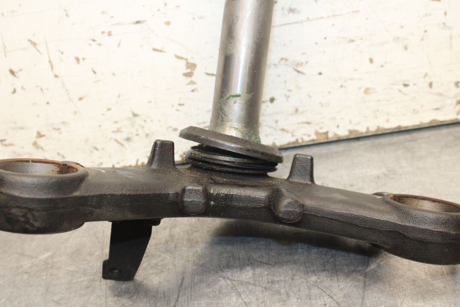 08-12 KAWASAKI NINJA 250R EX250J FRONT FORKS CLAMP LOWER TRIPLE TREE STEM BB111