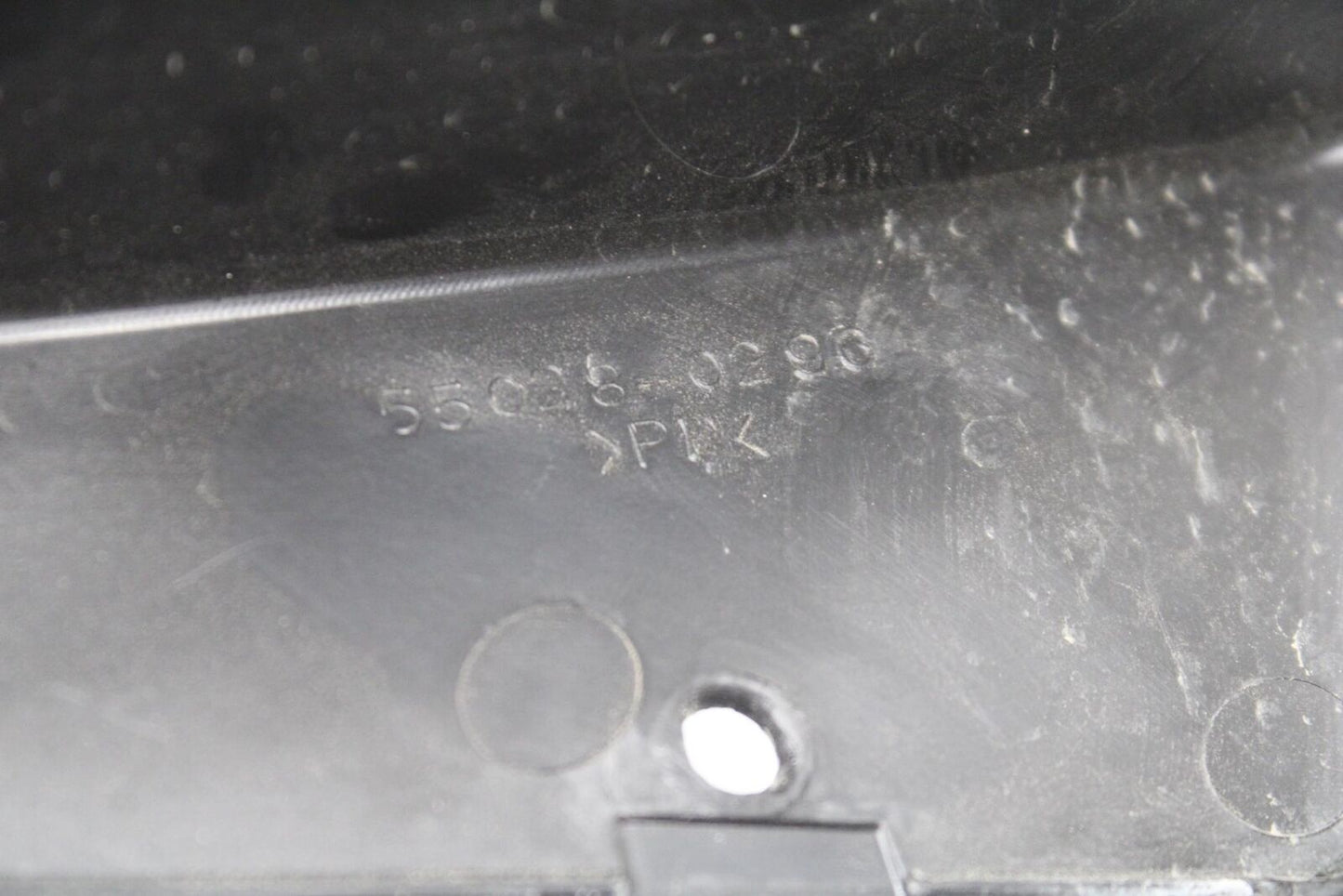 09-12 KAWASAKI NINJA ZX6R LEFT INNER FAIRING COWL PANEL TRIM OEM  BB640