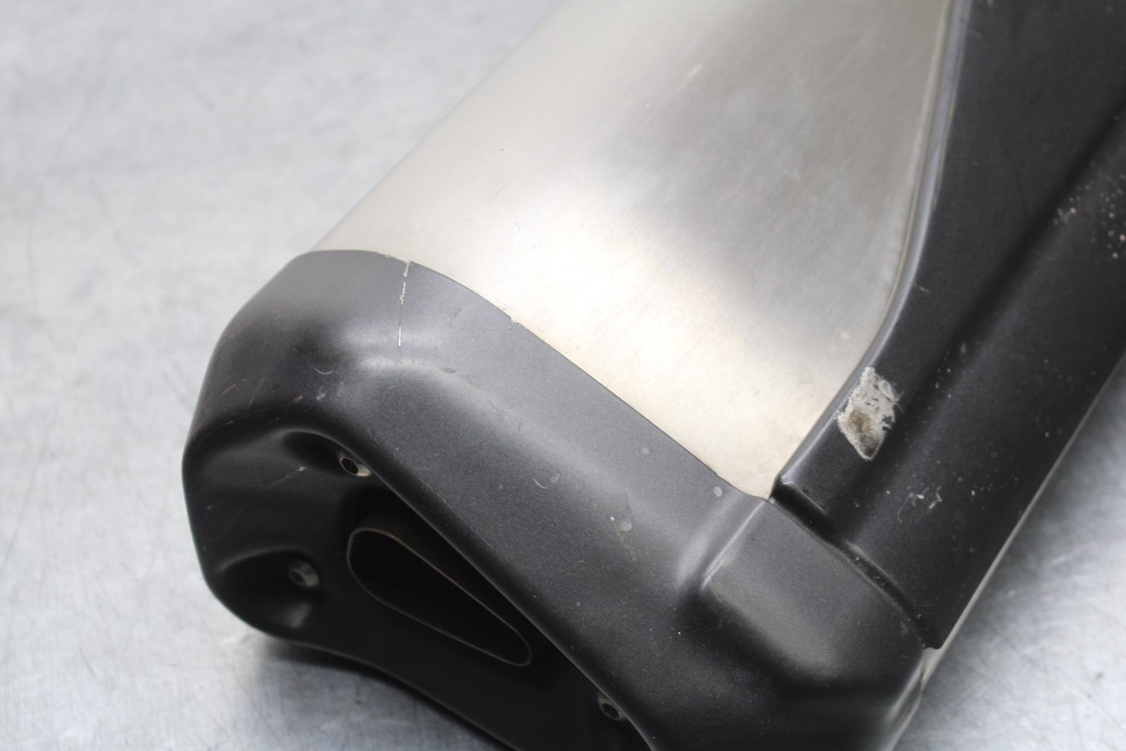 09-12 KAWASAKI NINJA ZX6R EXHAUST PIPE MUFFLER SLIP ON CAN SILENCER  BB640