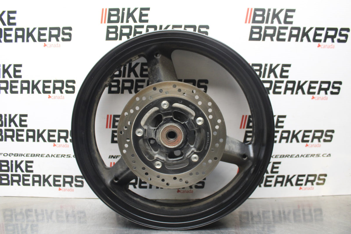 15 SUZUKI GW250F REAR WHEEL BACK RIM & ROTOR BB789