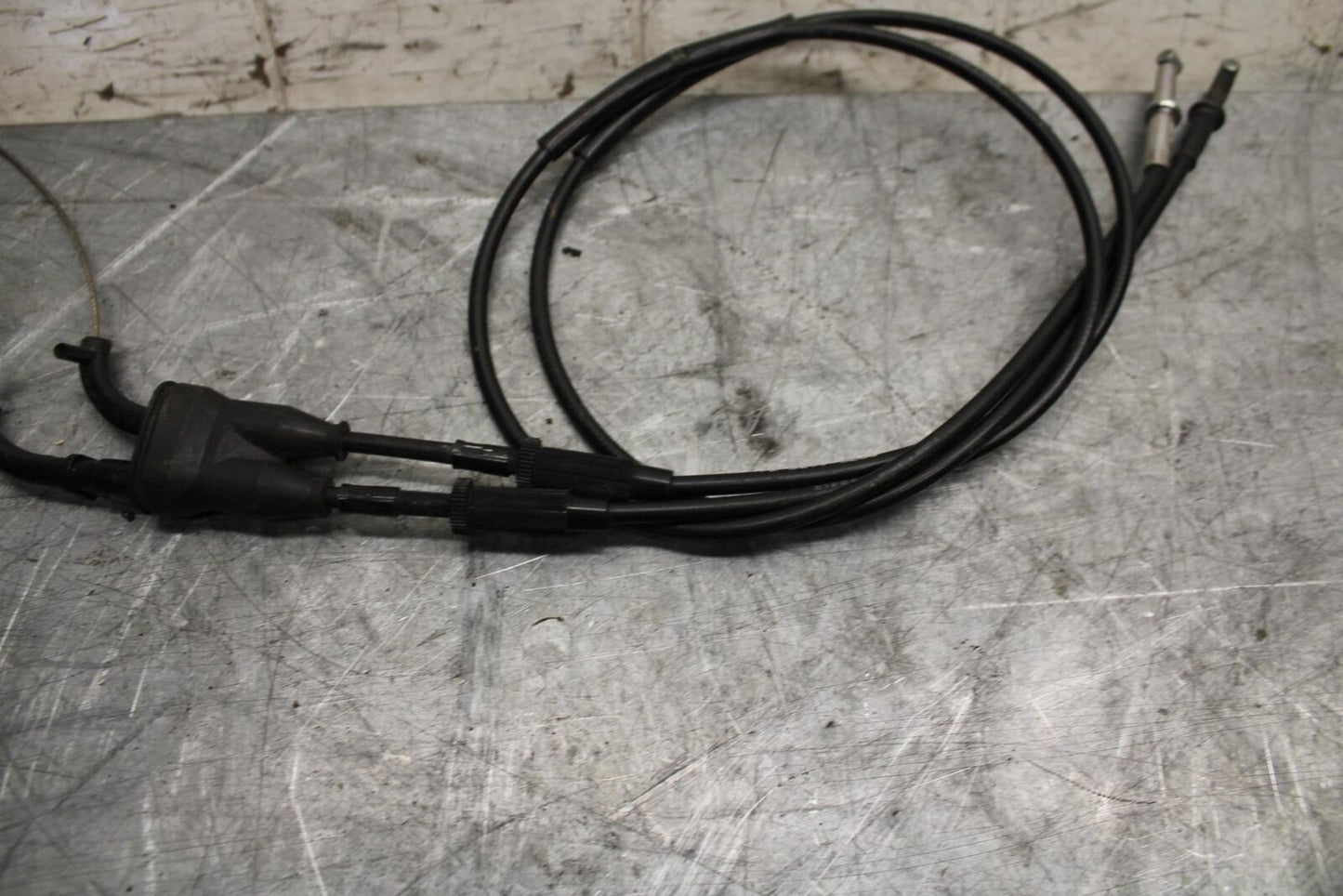 2009 Kawasaki Ninja ZX6R ZX600R THROTTLE CABLES LINES 54012-0277 BB44