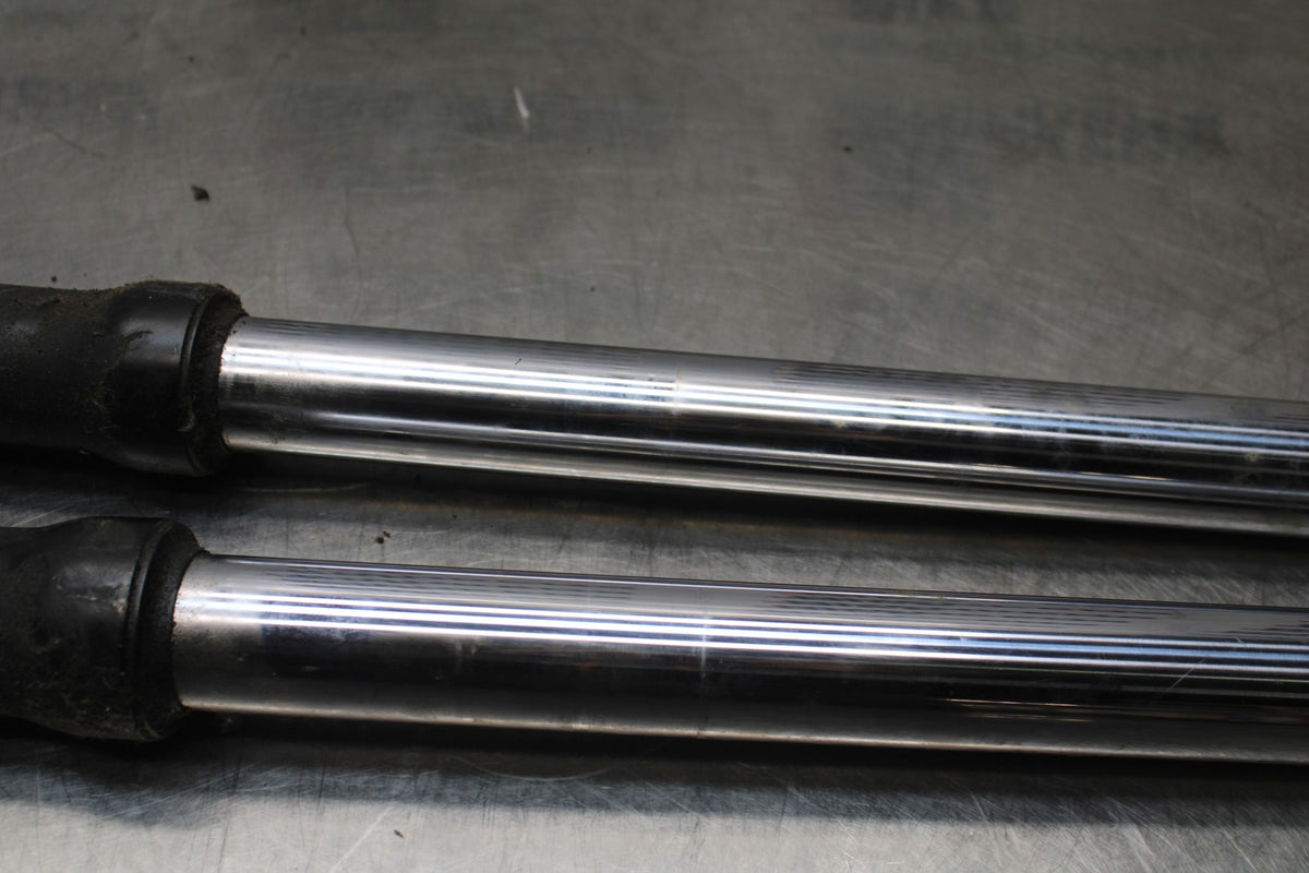 99 KAWASAKI NINJA ZX9R FRONT FORKS SHOCK SUSPENSION SET PAIR BB05