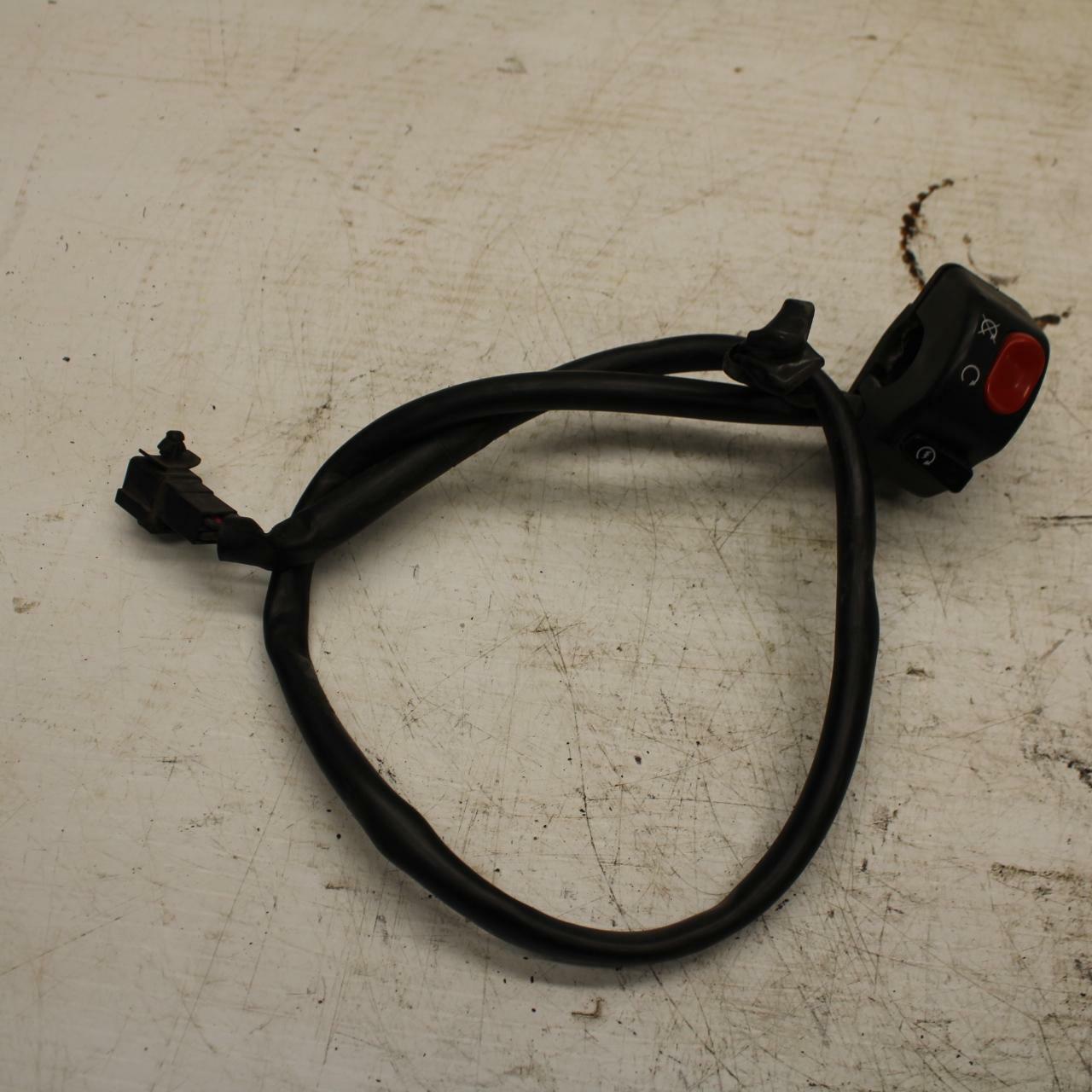 07-16 TRIUMPH STREET TRIPLE RIGHT CLIP ON HANDLE KILL OFF START SWITCH BB361