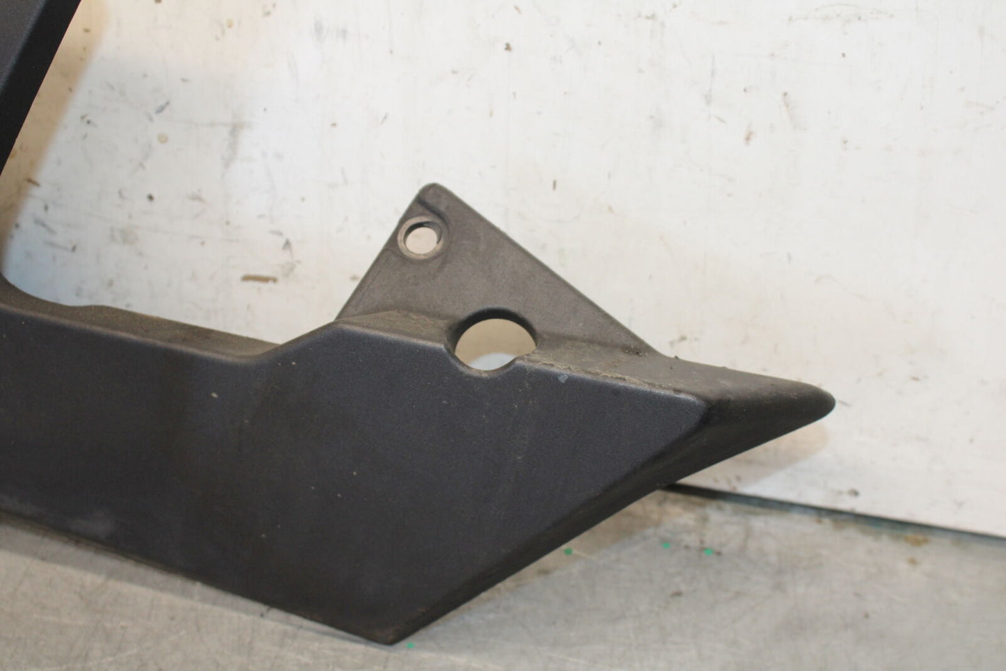 09-12 KAWASAKI NINJA ZX6R LEFT LOWER BOTTOM BELLY SIDE FAIRING COWL BB698