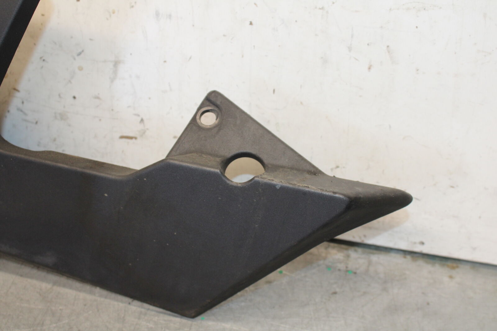 09-12 KAWASAKI NINJA ZX6R LEFT LOWER BOTTOM BELLY SIDE FAIRING COWL BB698