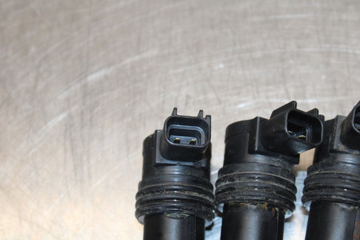 2007 Kawasaki Ninja ZX6R ZX600P IGNITION COILS COIL SPARK PLUG CAPS BB175